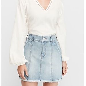 Express Denim Skirt